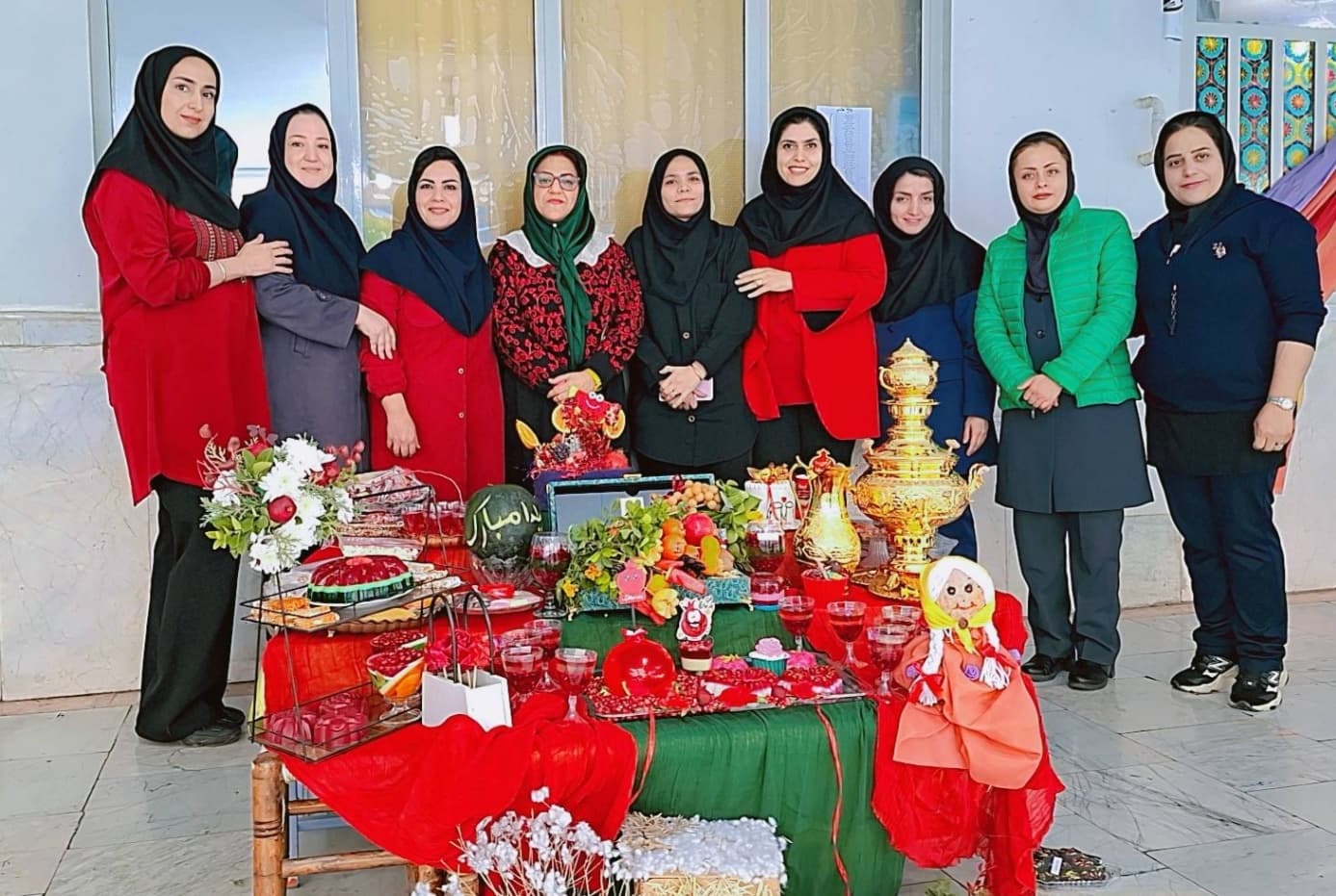 جشن شب یلدا با همکارای عزیز